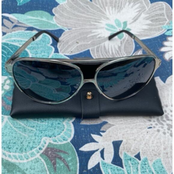 Brand New Saint Laurent Eyewear Pilot-Frame sunglasses SL-734 Silver With Case main image 7